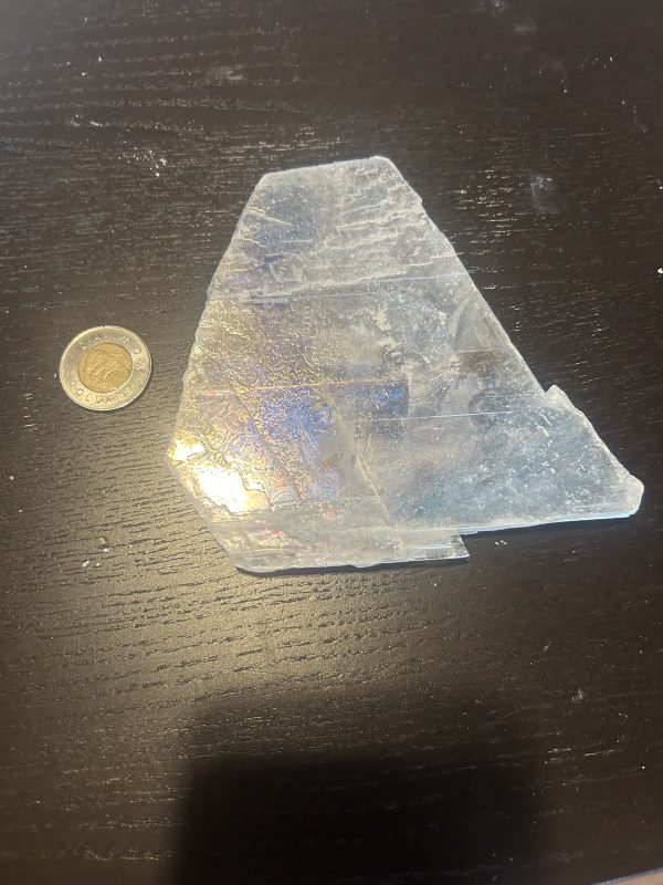 Med Angel Aura Coated Selenite Slab