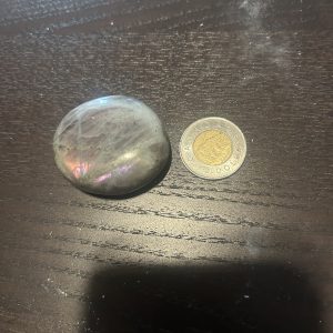 Sm Purple Labradorite Palm Stone