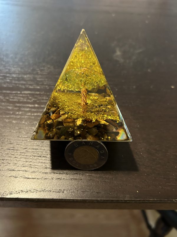 Tree of Life Orgone Pyramid