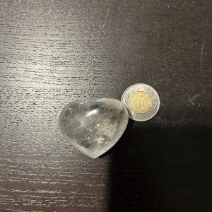 Smokey Quartz Heart Shaped Palm Stone