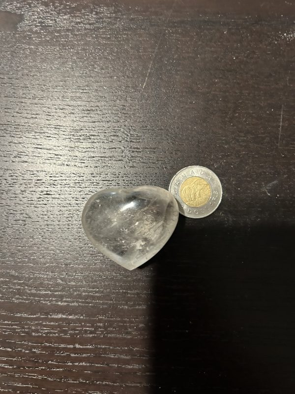 Smokey Quartz Heart Shaped Palm Stone