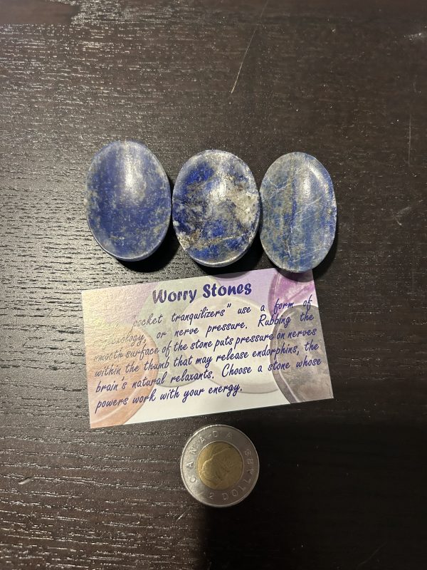 Lapis Lazuli Worry Stone - Image 2