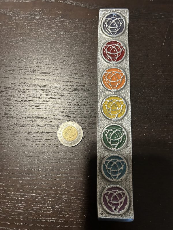 7 Chakra Metal Incense Holder