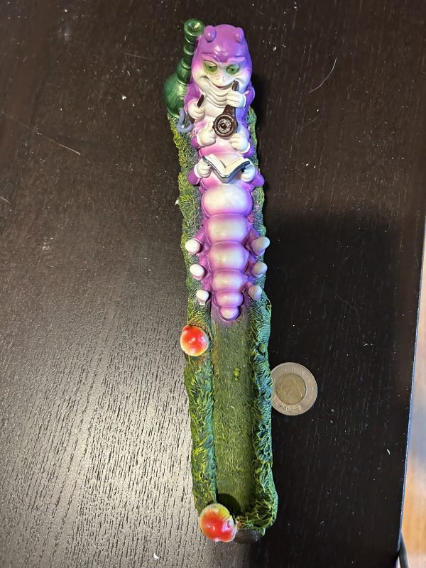 Smoking Caterpillar (Absolum) Incense Holder