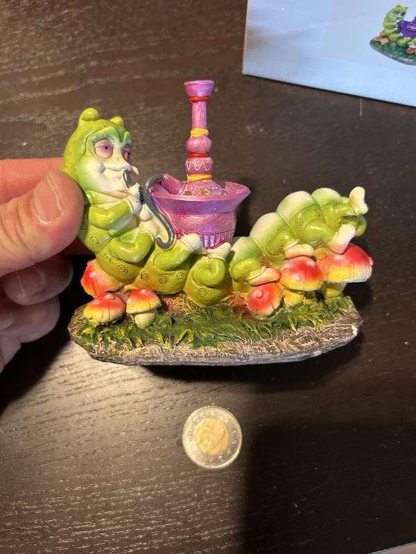Smoking Caterpillar (Absolum) Stand Up Incense Holder - Image 2