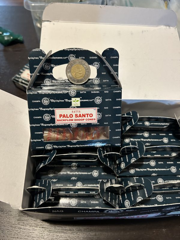 Palo Santo Dhoop Backflow Incense - Image 2