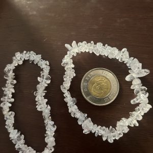 Clear Quartz Chip Bracelet