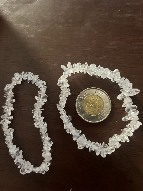Clear Quartz Chip Bracelet