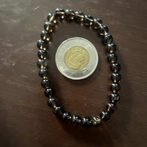 Smokey Quartz 6mm Bracelet