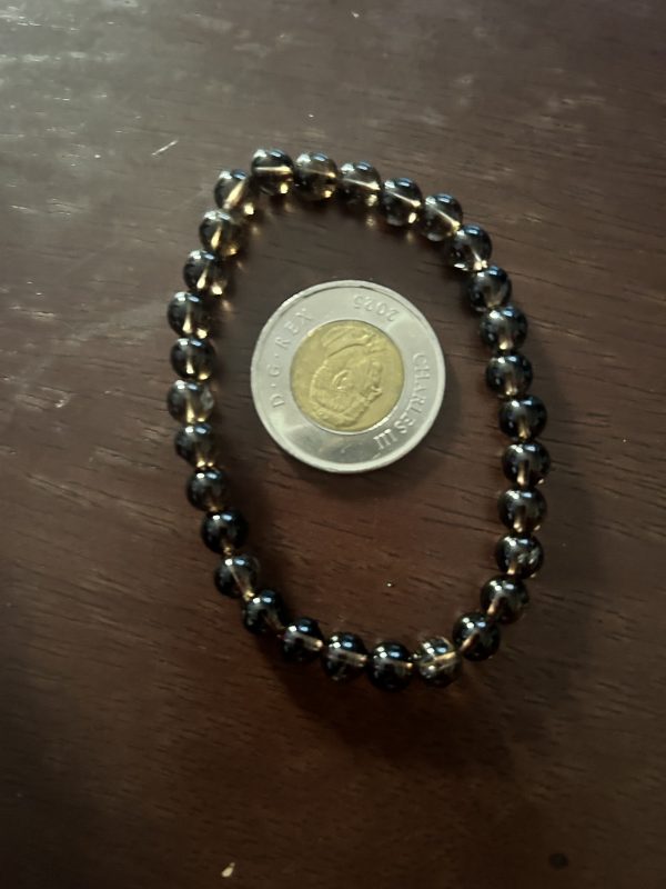 Smokey Quartz 6mm Bracelet