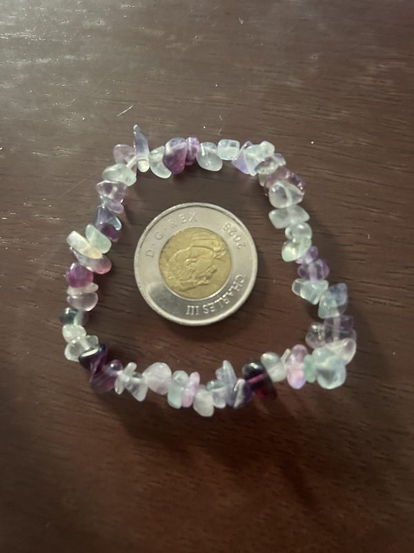 Fluorite Chip Bracelet